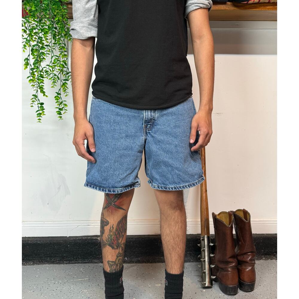 vintage paper tag levis shorts